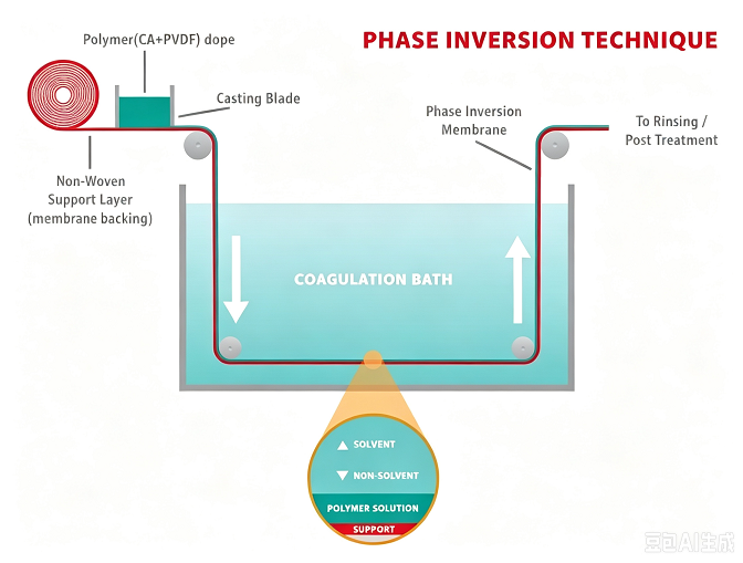 Membrane Phase Inversion Process